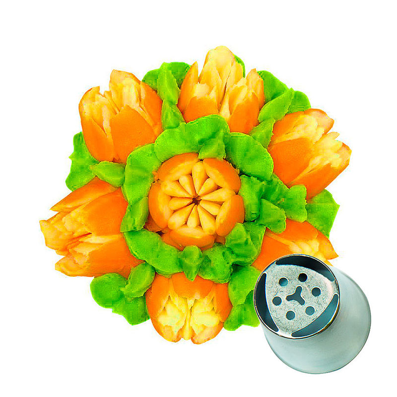 Tulpentülle: Mit Edelstahl-Spritzbeuteltüllen florale Meisterwerke erschaffen