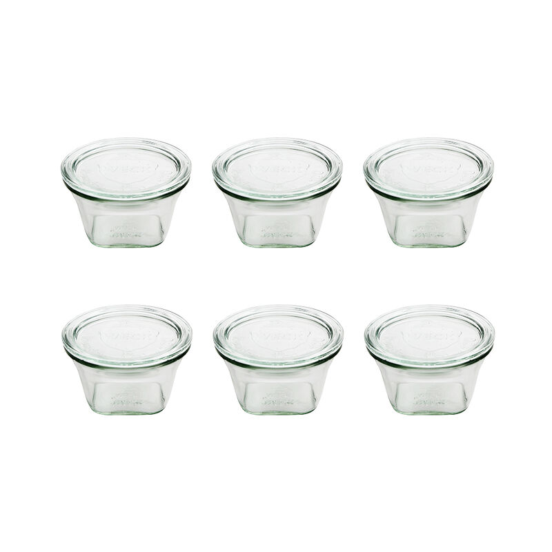 Weck Einkochgläser Quadroglas: Perfekt einkochen, backen, einlegen und servieren