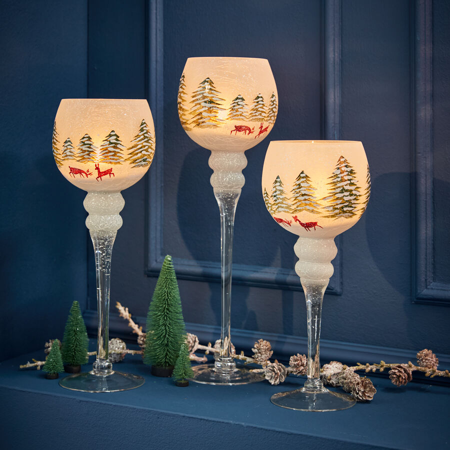 Weihnachtliche Windlichter in Kelchform Julia Grote Österreich Shop