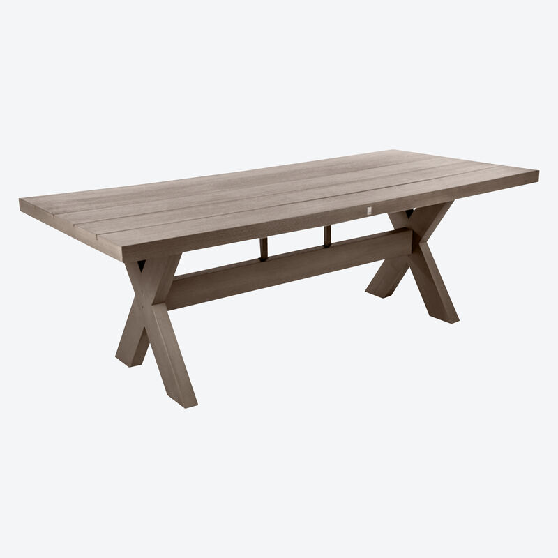 Wetterfester Design-Tisch aus innovativem Material, Gartentisch, Balkontisch