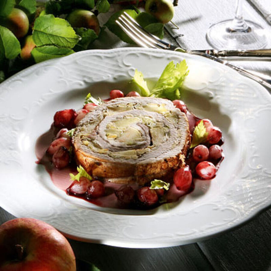 Gefüllter Schweinenacken Rezept | Hagen Grote Österreich Shop