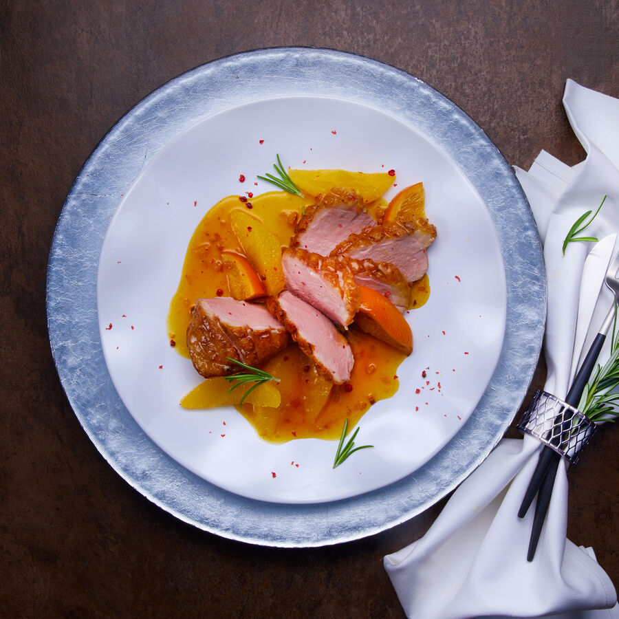 Geschmorte Ente in Würz-Orangen Sauce Rezept | Hagen Grote Österreich Shop