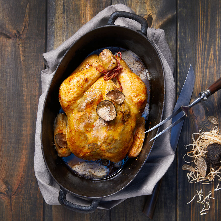 Gegrilltes Truffel Hahnchen Rezept Hagen Grote Osterreich Shop
