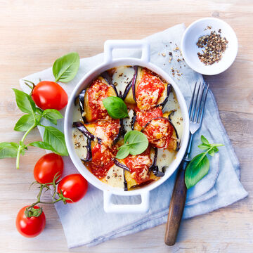 Produktbild für ' Auberginen-Röllchen Involtini di melanzane alla siciliana '