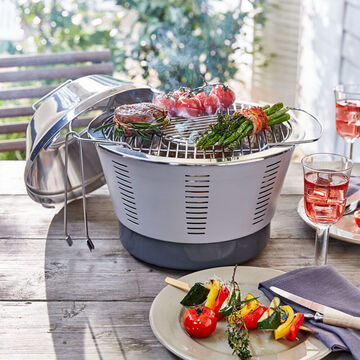 Produktbild für '  Holzkohle Tischgrill erreicht 250 °C in 5 Minuten'
