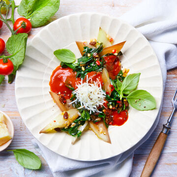 Produktbild für ' Mangold sizilianisch mit Tomaten '