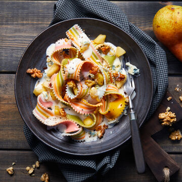 Produktbild für '  Pappardelle mit Birnen-Gorgonzola Sauce'