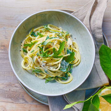 Produktbild für ' Spaghettini mit Zitronen-Buttersauce und Rucola '