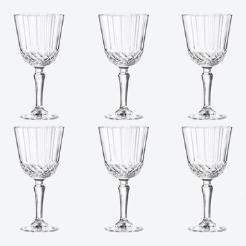 Produktbild für ' Wein-Kristallgläser im Art Deco Design'