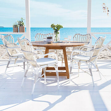 Set: Dauerhafte Gartenm�bel aus innovativem Materialmix - wetterfest, leicht, formsch�n