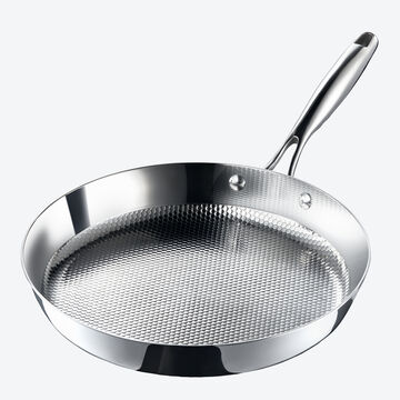 Produktbild für '2-teiliges Set: Fleisch besser kross braten: Wabenstruktur-Grillpfanne'