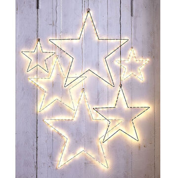 Schlicht eleganter LED-Leuchtstern in 3 Gr��en