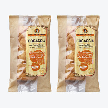 Produktbild für '2er-Set Traditionelle, italienische Focaccia minutenschnell genießen'