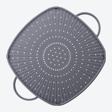 Produktbild fr '3-in-1-Silikon-Spritzschutz - auch als Untersetzer und Backmatte'