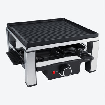 Produktbild fr '4-Personen-Raclette mit Gussgrill'