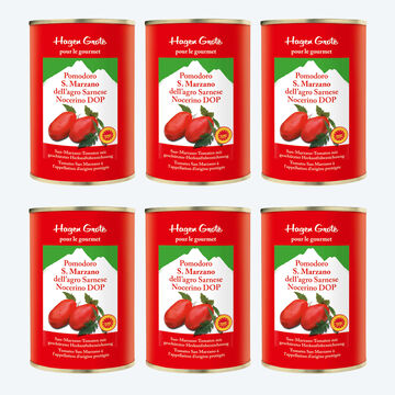 Produktbild für '6 Dosen San Marzano Tomaten: Fast ausgestorbene Tomatenrarität'