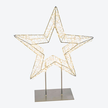 Produktbild fr '720 LEDs lassen Metallstern erstrahlen, Fensterstern, Weihnachtsdeko, Dekoleuchte'