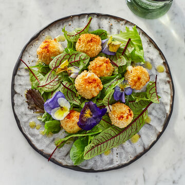 Produktbild fr 'Airfryer-Rezept: Knusprige Mozzarella-Bllchen'