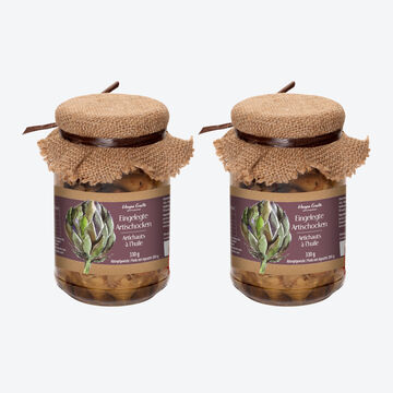 Produktbild für 'Antipasti für Gourmets: Violette gegrillte Artischocken aus Sizilien'