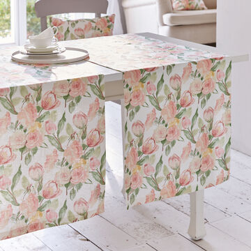 Produktbild für 'Aparter Tischläufer mit Allover-Tulpenmotiv'