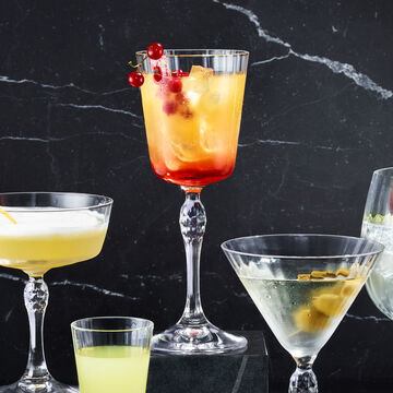 Produktbild für 'Art déco Formenvielfalt und Eleganz zeichnen diese Relief-Cocktailkelch aus'