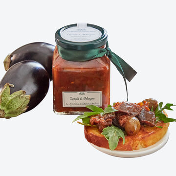 Produktbild fr 'Auberginen-Caponata - sizilianische Gemse-Spezialitt, 300 g'