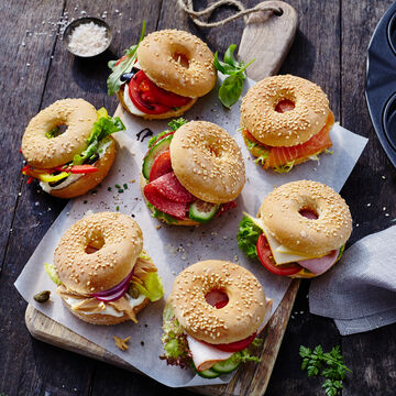Produktbild für 'Bagels 7-fach gefüllt'