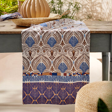 Produktbild fr 'Bassetti Tischlufer - Premium-Qualitt, 100 % Baumwolle, 50/150 cm, Braun oder Orange'