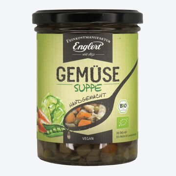 Produktbild für 'Bio-Gemüsesuppe - kräftig, natürlich, sofort servierfertig'