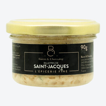 Produktbild für 'Bretonische Spezialität: Jakobsmuschel-Rillette, Französische Feinkost, Bretonische Art'