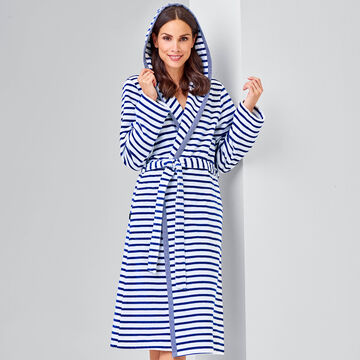 Produktbild fr 'Damen Bademantel extraleicht - flauschig weich, aus Baumwoll-Velours'