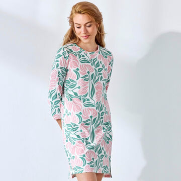 Produktbild fr 'Damen-Nachthemd - angenehmer Baumwoll-Elasthan-Mix, Gren XS/36 bis XXXL/48'