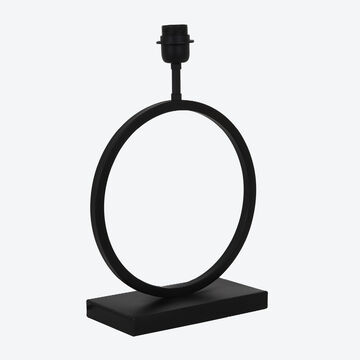 Produktbild für 'Dekorative Tischlampe mit Ringkorpus, Tischleuchte, Nachttischlampe, Lampe'