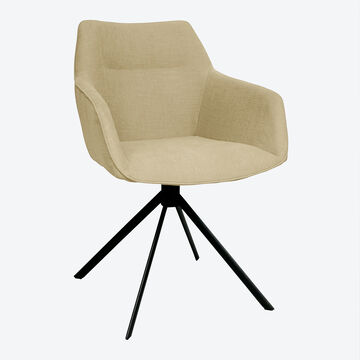 Produktbild fr 'Designer Drehstuhl Loft in Stoffvariante Velours'