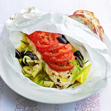 Produktbild für 'Doradenfilet mit Tomaten und Fenchel'
