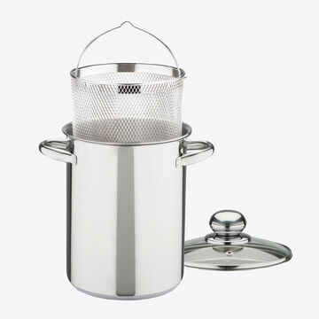 Produktbild f�r 'Edelstahl-Spargeltopf mit Siebeinsatz f�r schonendes Garen'