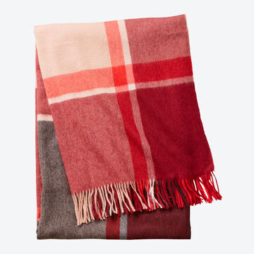 Produktbild für 'Edles Plaid aus weichen Baby-Alpaka-Fasern'