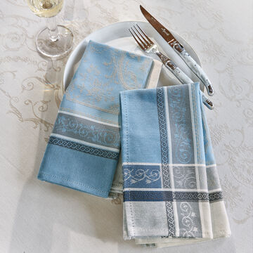 Produktbild für 'Elegante Jacquard-Servietten aus französischer Traditionsweberei'