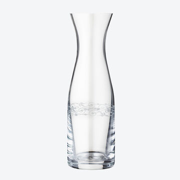 Produktbild für 'Elegante Kristallglas-Karaffe mit filigranem Pantografie-Rankenmuster'