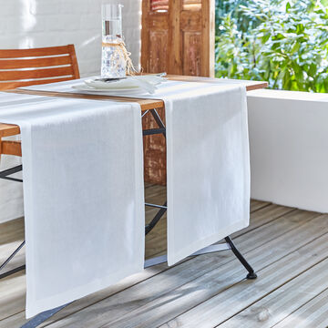 Produktbild f�r 'Elegante Leinen-Tischl�ufer aus toskanischer Traditionsweberei in opulenten Gr��en'