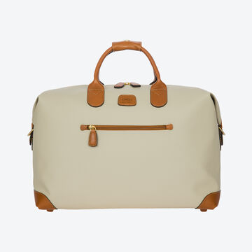 Produktbild f�r 'Elegante Reisetasche von Brics 46 l - mit Lederbesatz, 43 x 19 x 28 cm (B/T/H)'