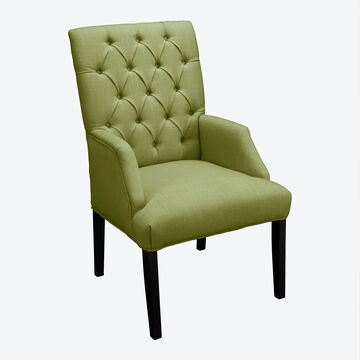 Produktbild fr 'Eleganter Chesterfield Armlehnstuhl Home in Stoffvariante Velours'