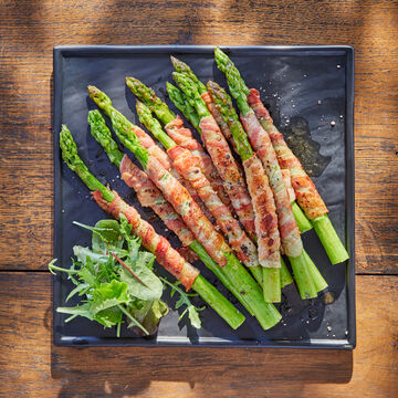 Produktbild für 'Esparrago con bacon - Spargel in Bacon'