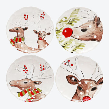 Produktbild für 'Essteller zum fröhlichen Mix & Match Wintergeschirr'