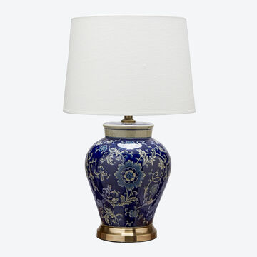 Produktbild für 'Exquisite Tischlampe im chinesischen Ming-Stil, Tischleuchte, Nachttischlampe, Handbemalt'