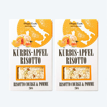 Produktbild für 'Feines Kürbis-Apfel-Risotto mit Premium Carnaroli-Reis'