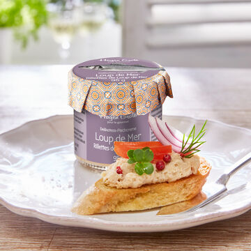 Produktbild für 'Feinste Edelfisch Crostini-Creme aus frischem Loup de Mer'