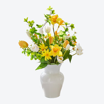 Produktbild für 'Frischer Frühlingsstrauß mit Narzissen und Tulpen'