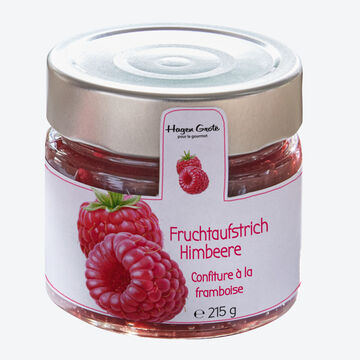 Produktbild für 'Fruchtaufstrich Himbeere: 75 % Fruchtanteil und natürliche Süße'