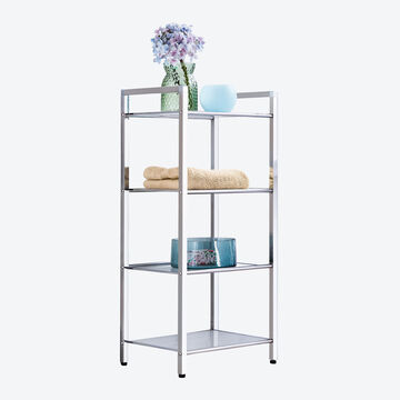 Produktbild für 'Glasregal 4er: Elegante Glasregale ergänzen jedes Wohn- und Badambiente'